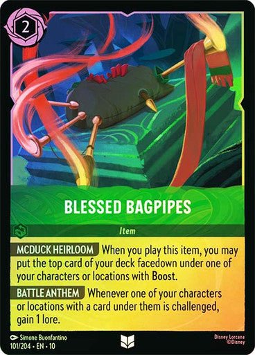 Blessed Bagpipes (Cold Foil) - Con T de Tlacuache - Ravensburger