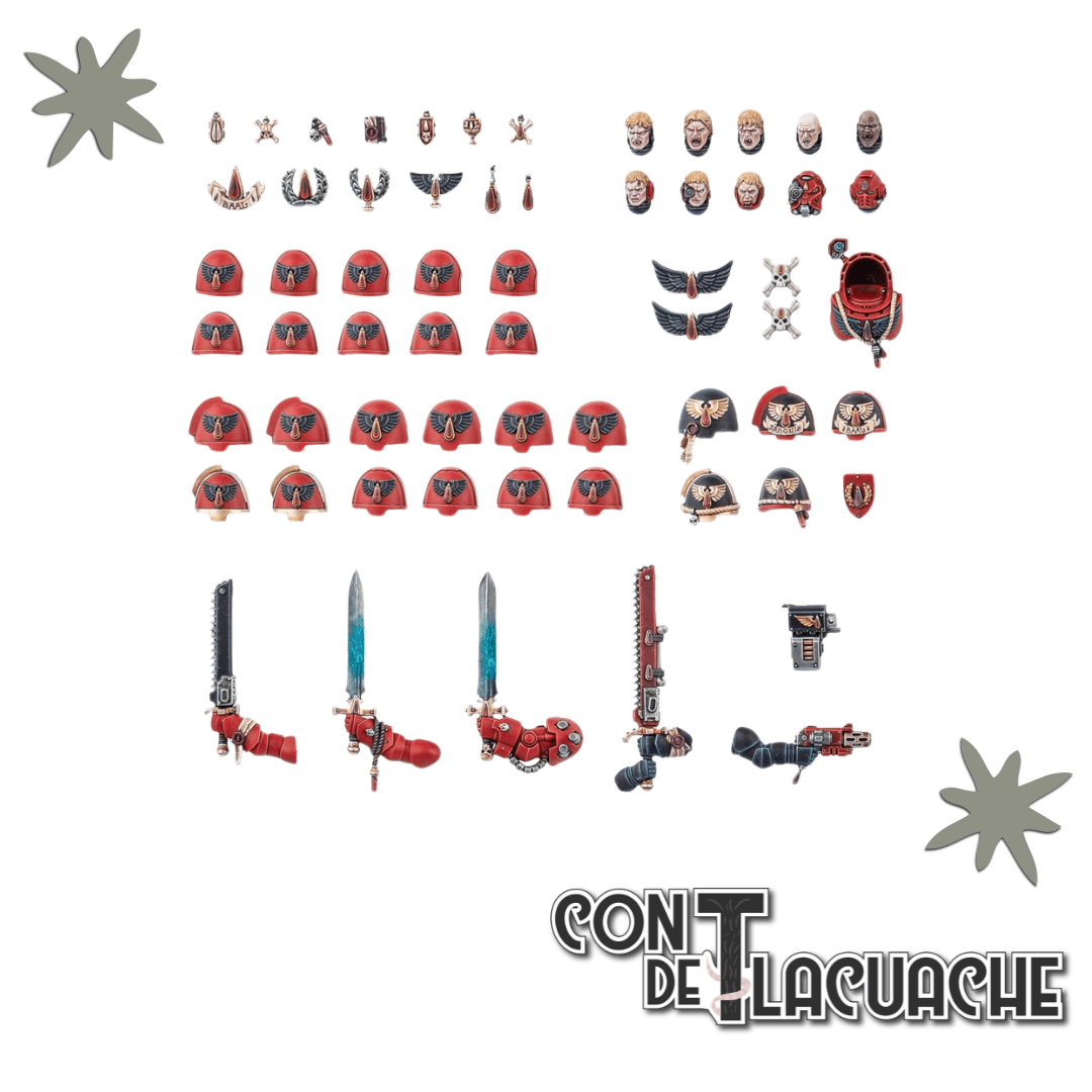 Blood Angels Upgrades & Transfers | Games Workshop - Con T de Tlacuache - Games Workshop