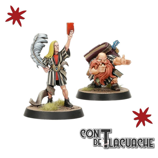 Blood Bowl Elf And Dwarf Biased Referees | Games Workshop - Con T de Tlacuache - Games Workshop