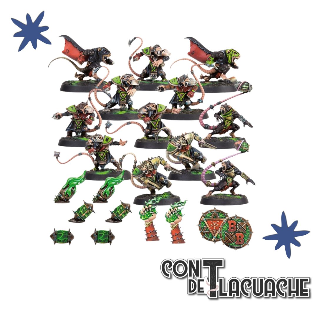 Blood Bowl: Skaven Team | Games Workshop - Con T de Tlacuache - Games Workshop