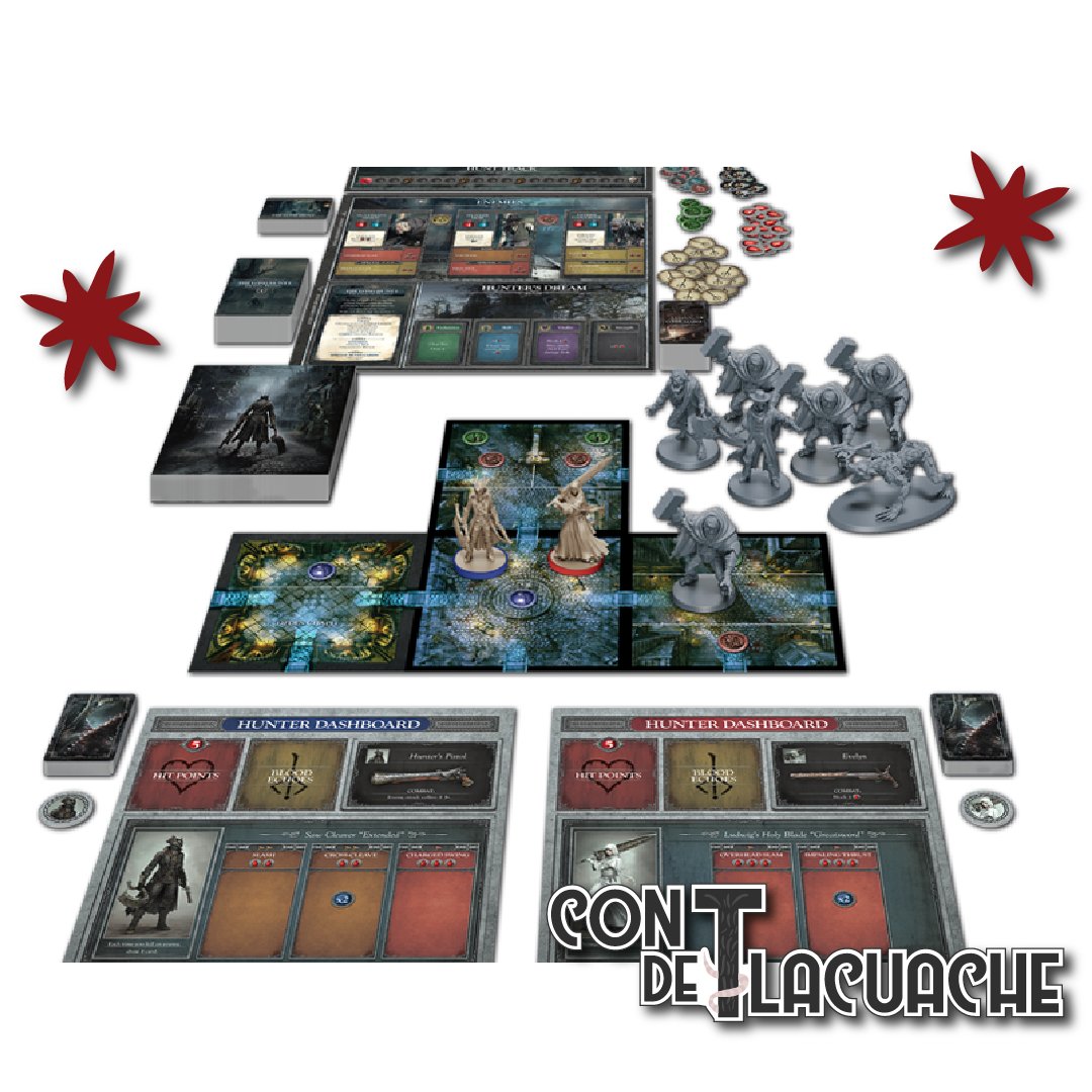 Bloodborne The Board Game | CMON - Con T de Tlacuache - CMON