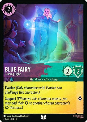 Blue Fairy - Guiding Light (Cold Foil) - Con T de Tlacuache - Ravensburger