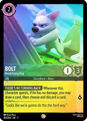Bolt - Headstrong Dog (Cold Foil) - Con T de Tlacuache - Ravensburger