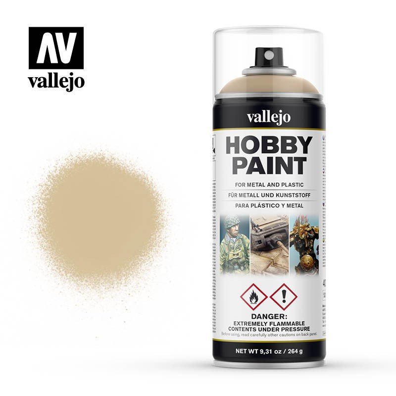Bonewhite Hobby Paint In Spray 400ml (28013) | Vallejo - Con T de Tlacuache - Vallejo