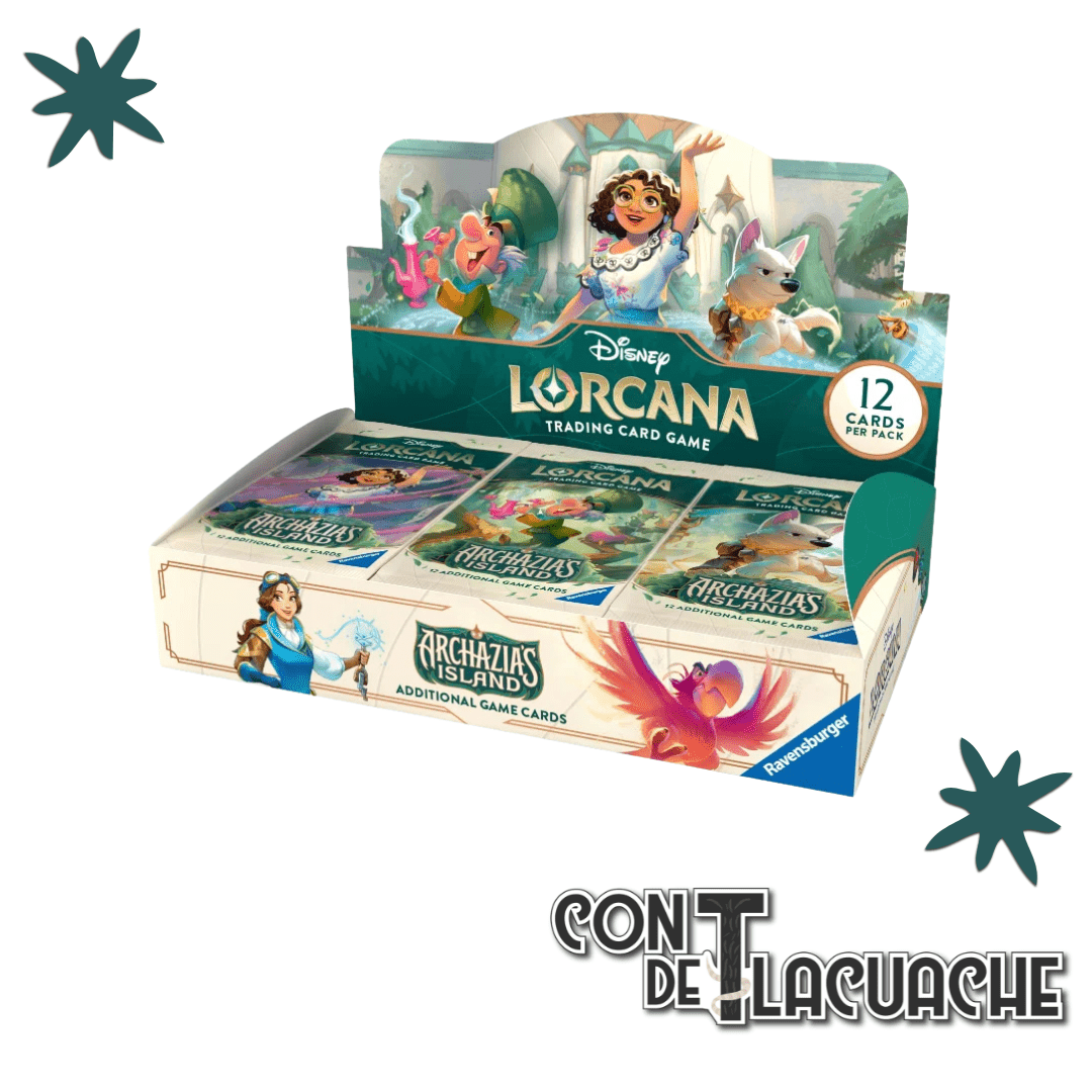 Booster Box Archazia’s Island (24 pzs) Lorcana | Ravensburger - Con T de Tlacuache - Lorcana