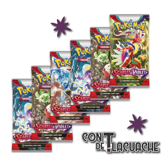 Booster Display Scarlet & Violet 01 (English) | Pokémon TCG - Con T de Tlacuache - Pokemon
