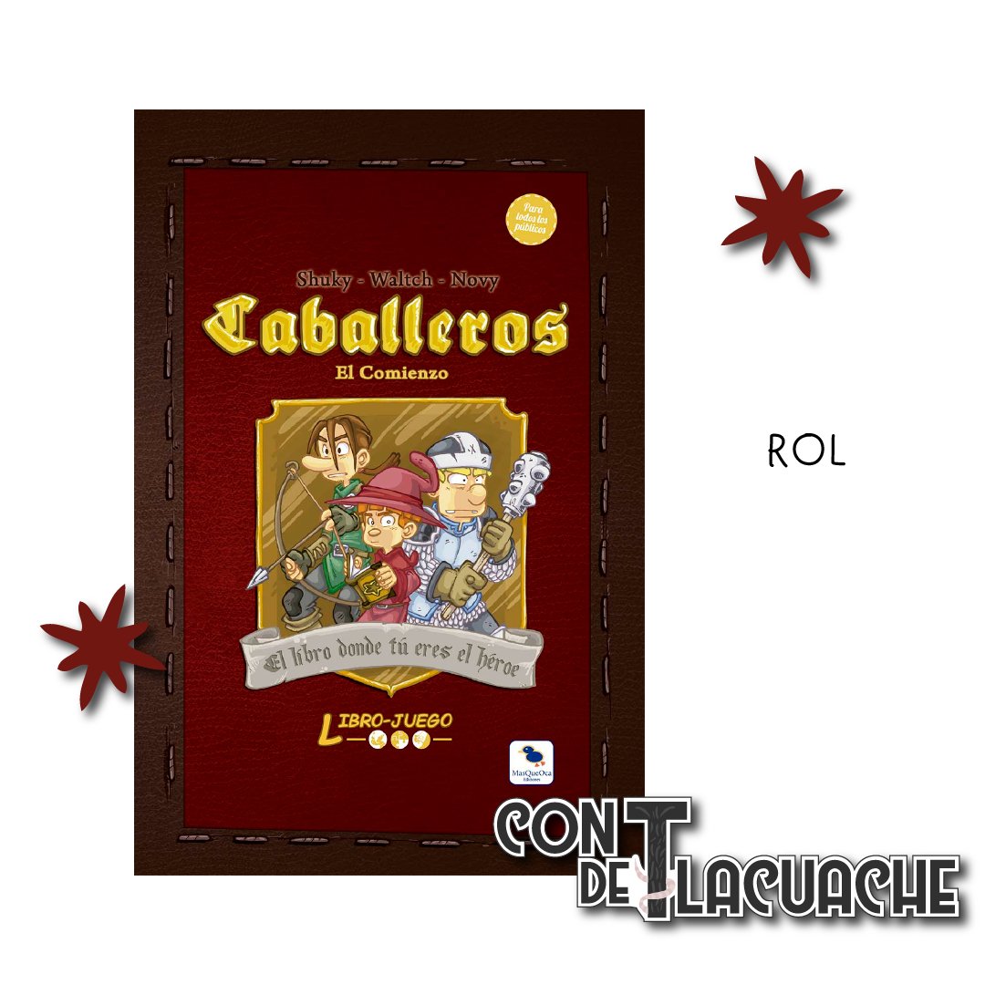 Caballeros 1 El Comienzo | Libro Juego - Con T de Tlacuache - Libro Juego