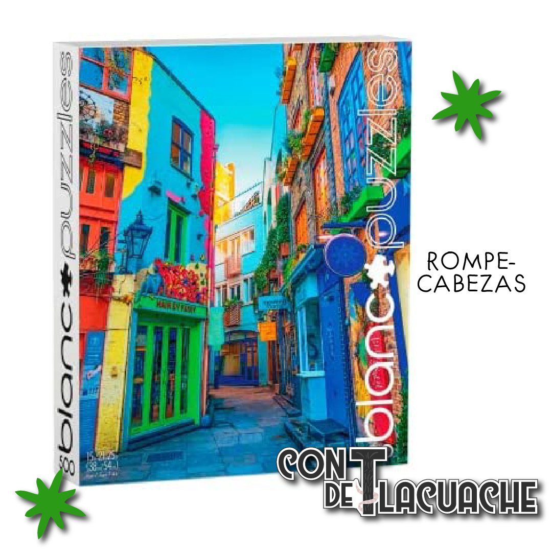 Calles Coloridas, Londres (500 pzas) (Blanc Collection) | Buffalo - Con T de Tlacuache - Buffalo Games