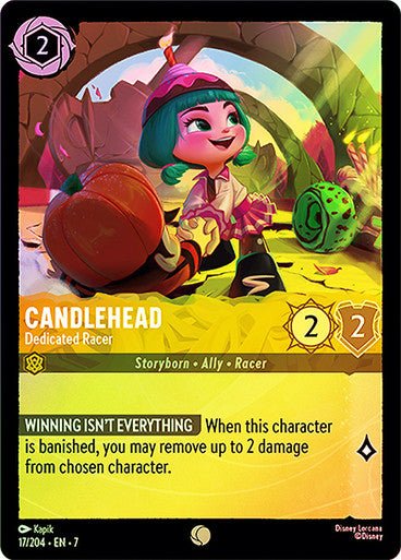 Candlehead - Dedicated Racer (Cold Foil) - Con T de Tlacuache - Ravensburger