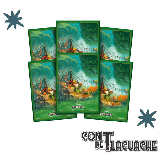 Card Sleeves (65 pza) Lorcana | RavensBurger - Con T de Tlacuache - Ravensburger