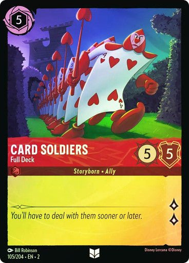 Card Soldiers - Full Deck (Cold Foil) - Con T de Tlacuache - Ravensburger