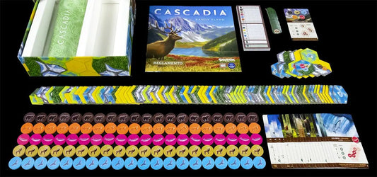 Cascadia | Delirium Games - Con T de Tlacuache - Delirium