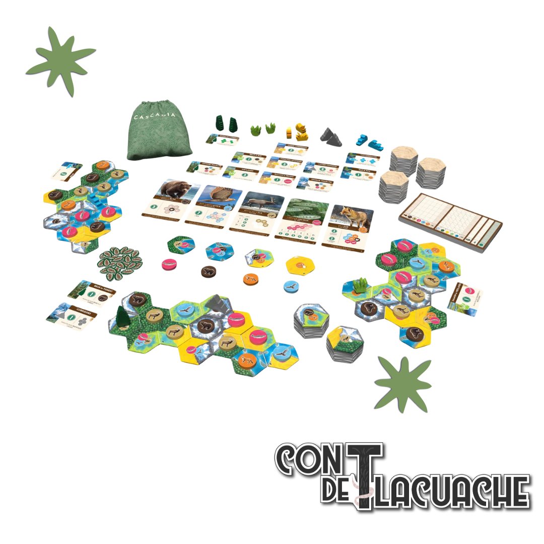 Cascadia: Landmarks (Hitos) | AEG - Con T de Tlacuache - AEG