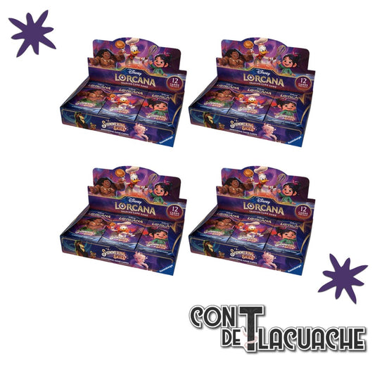 Case x4 Booster Packs Shimmering Skies Lorcana | Ravensburger - Con T de Tlacuache - Ravensburger
