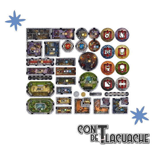 Castles of Mad King Ludwig 2E | Bezier Games - Con T de Tlacuache - Bezier Games