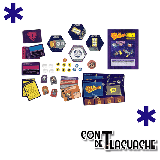 CatStronauts Fish Finder Satellite Exp | Atlas Games - Con T de Tlacuache - Con T de Tlacuache