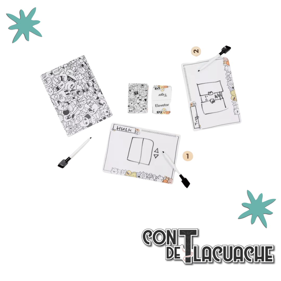 Caza Bocetos | Salt & Pepper Games - Con T de Tlacuache - Con T de Tlacuache