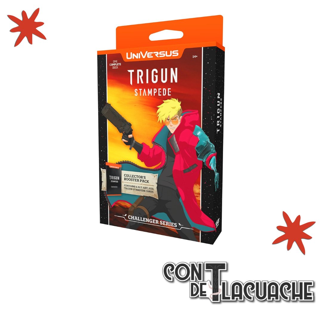 Challenger Series Deck Trigun Stampede | UniVersus - Con T de Tlacuache - UNIVERSUS