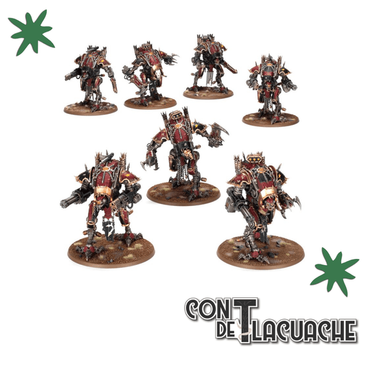 Chaos Knights: Houndpack Lance | Games Workshop - Con T de Tlacuache - Games Workshop