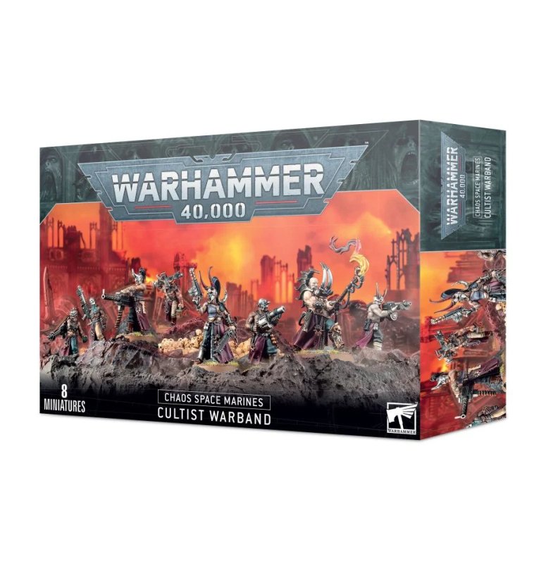 Chaos Space Marines - Squadra Guardie Traditrici Warhammer 40K - Games Workshop