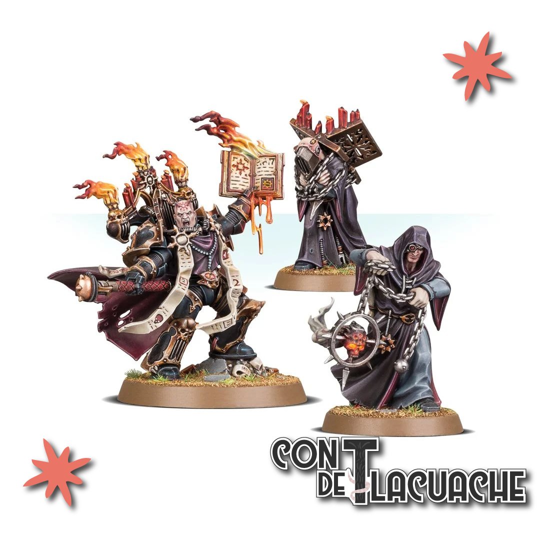 Chaos Space Marines Dark Apostle | Games Workshop - Con T de Tlacuache - Games Workshop