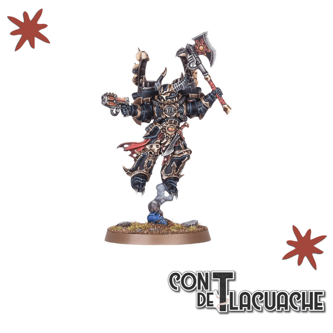 Chaos Space Marines Lord With Jump Pack | Games Workshop - Con T de Tlacuache - Games Workshop