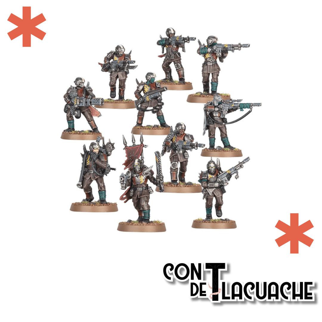 Chaos Space Marines Traitor Guardsmen Squad | Games Workshop - Con T de Tlacuache - Games Workshop