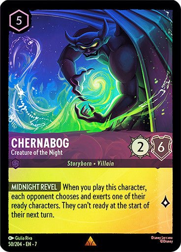 Chernabog - Creature of the Night (Cold Foil) - Con T de Tlacuache - Ravensburger