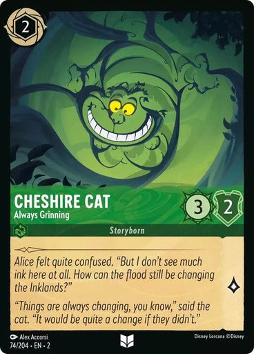 Cheshire Cat - Always Grinning (Non - foil) - Con T de Tlacuache - Ravensburger