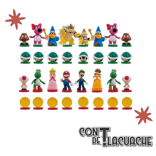 Chess: Super Mario Bros | USAopoly - Con T de Tlacuache - UsaPoly
