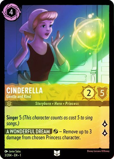 Cinderella - Gentle and Kind ( Cold Foil ) - Con T de Tlacuache - Ravensburger