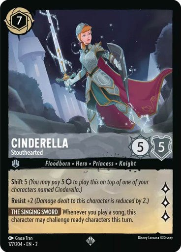 Cinderella - Stouthearted (Non - foil) - Con T de Tlacuache - Ravensburger