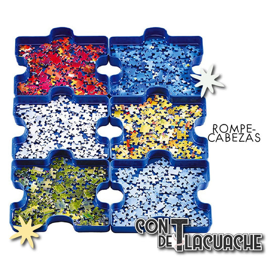 Clasificador de Piezas de 300 - 1000 | Ravensburger - Con T de Tlacuache - Ravensburger