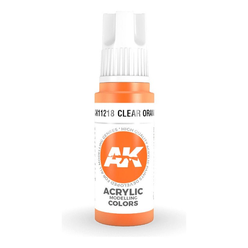 Clear Orange 17Ml | Ak Interactive - Con T de Tlacuache - AK Interactive