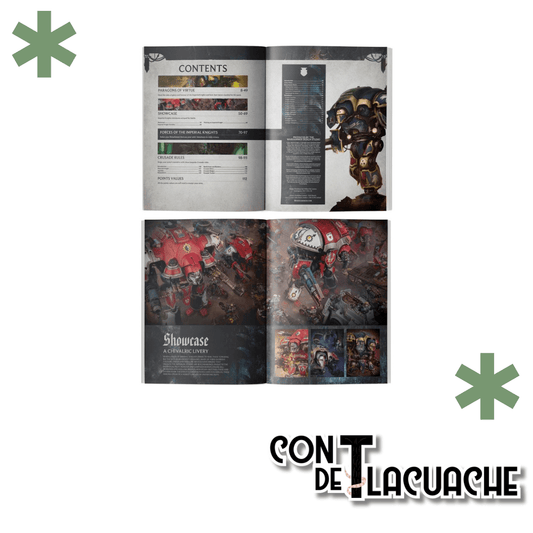 Codex Imperial Knights (English) 2025 | Games Workshop - Con T de Tlacuache - Games Workshop