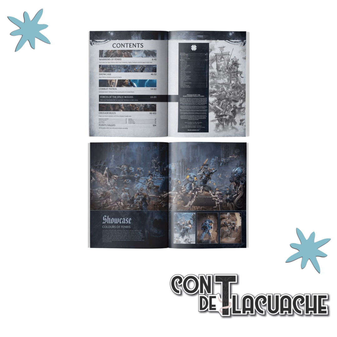 CODEX SUPPLEMENT: SPACE WOLVES | Games Workshop - Con T de Tlacuache - Con T de Tlacuache