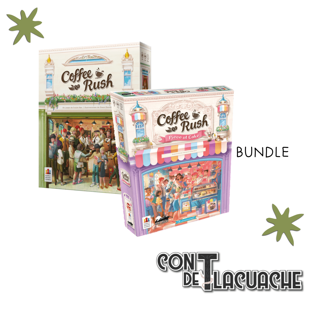 Coffee Rush Bundle | Korea Boardgames - Con T de Tlacuache - Con T de Tlacuache