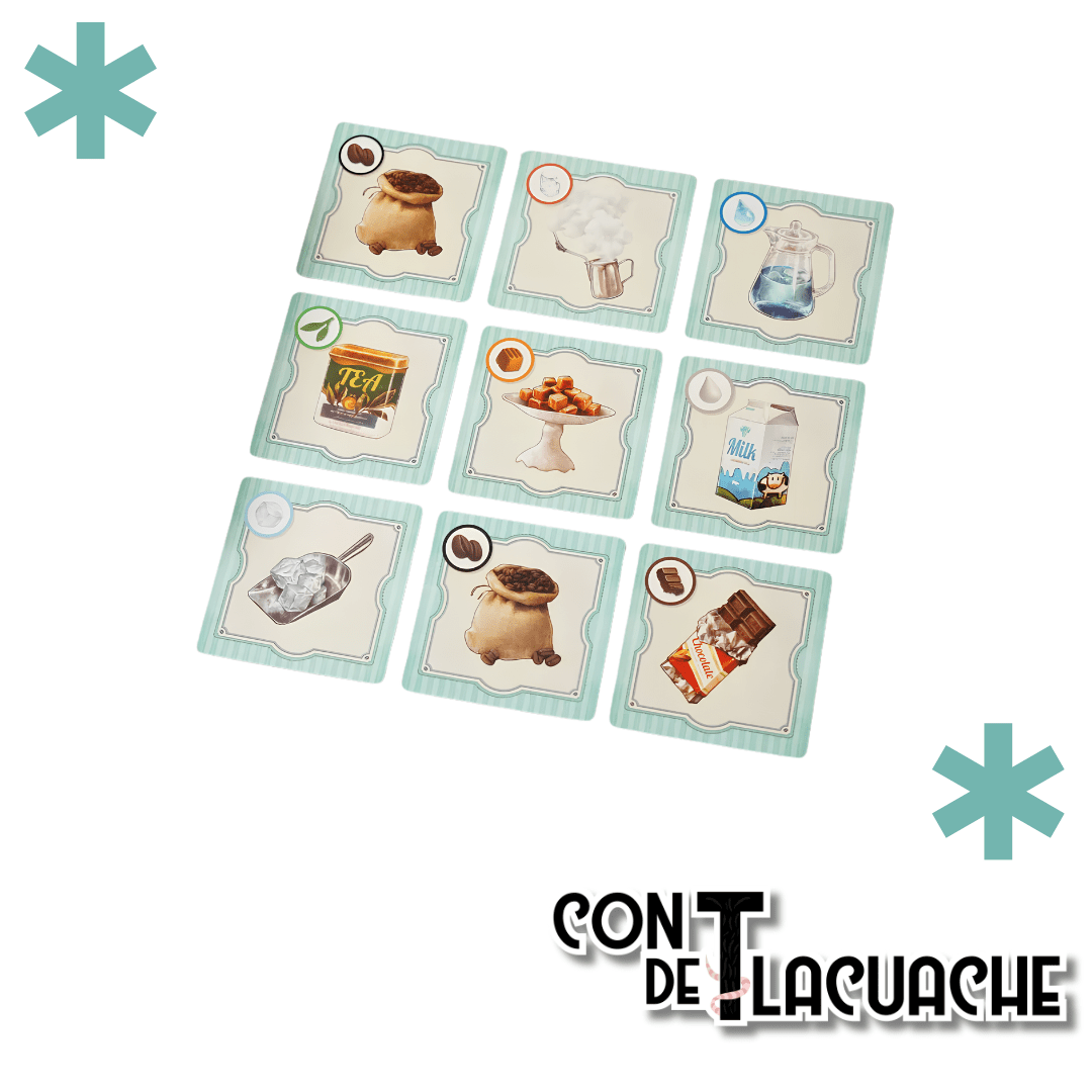 Coffee Rush Grab & Go | Korea Board Games - Con T de Tlacuache - Korea Boardgames