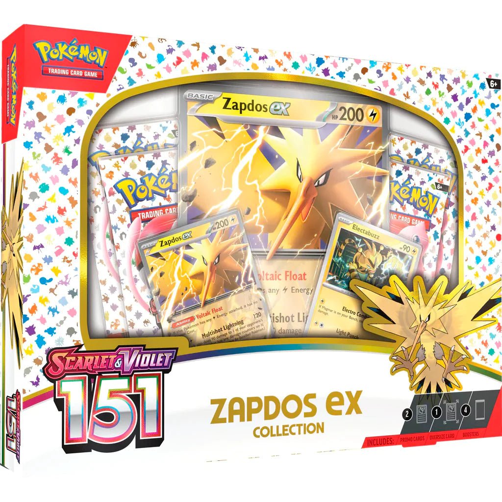 Collection Zapdos EX (Ingles) | Pokemon - Con T de Tlacuache - Pokemon