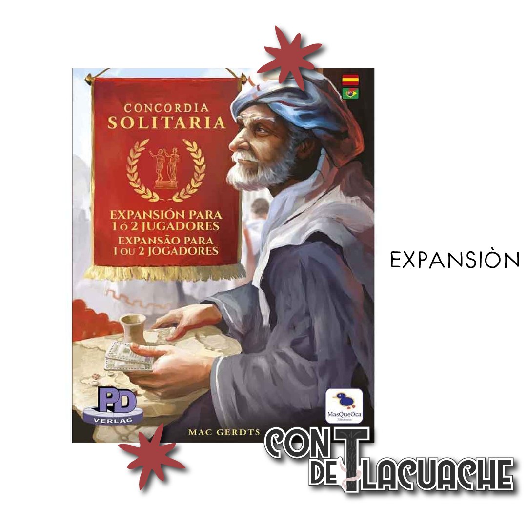 Concordia Expansion Solitaria | Mas Que Oca - Con T de Tlacuache - Mas Que Oca