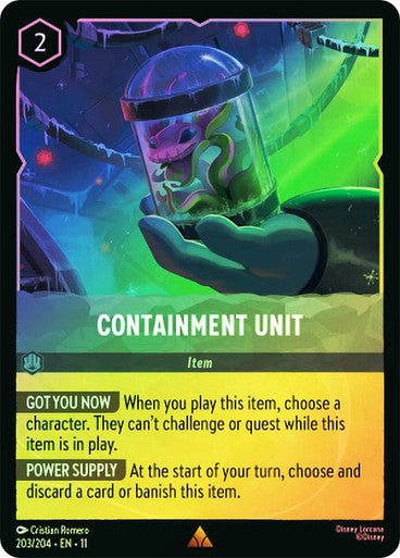 Containment Unit (Cold Foil) | Ravensburger - Con T de Tlacuache - Ravensburger