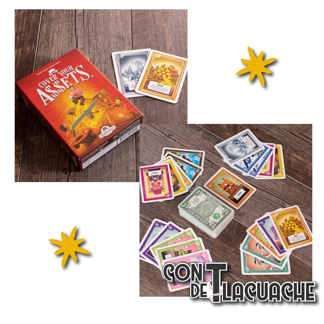 Cover Your Assets | Grandpa Beck's Games - Con T de Tlacuache - Grandpa Beck's Games