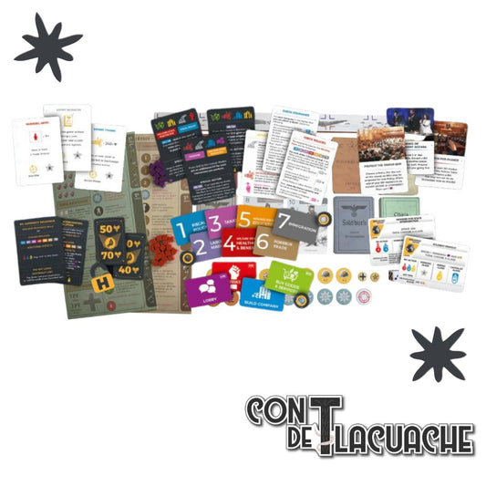 Crisis & Control Expansion | Hegemony - Con T de Tlacuache - KickStarter