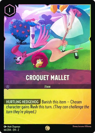 Croquet Mallet (Cold Foil) - Con T de Tlacuache - Ravensburger