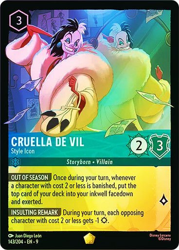 Cruella de Vil (Cold Foil) - Con T de Tlacuache - Ravensburger