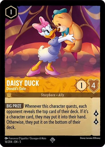 Daisy Duck - Donald's Date (Non - foil ) - Con T de Tlacuache - Ravensburger