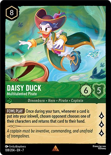 Daisy Duck - Multitalented Pirate (Non - foil) - Con T de Tlacuache - Ravensburger