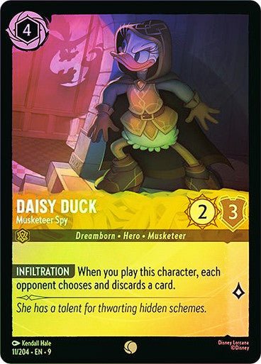 Daisy Duck - Musketeer Spy (Cold Foil) - Con T de Tlacuache - Ravensburger