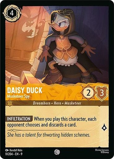 Daisy Duck - Musketeer Spy (Non - foil) - Con T de Tlacuache - Ravensburger