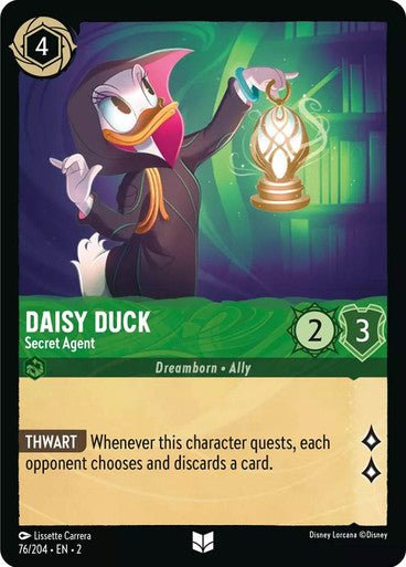 Daisy Duck - Secret Agent (Non - foil) - Con T de Tlacuache - Ravensburger
